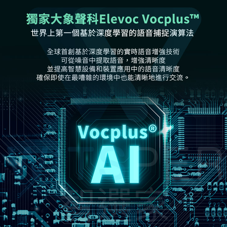 獨家大象聲科Elevoc Vocplus™